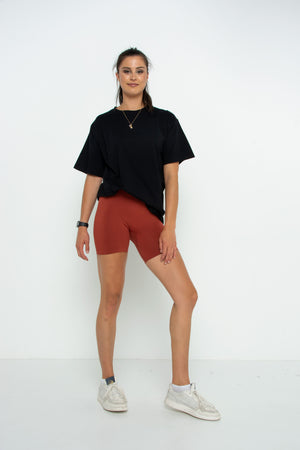 Tall Boyfriend Tee - Black