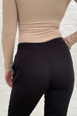 Long Black Work Pants