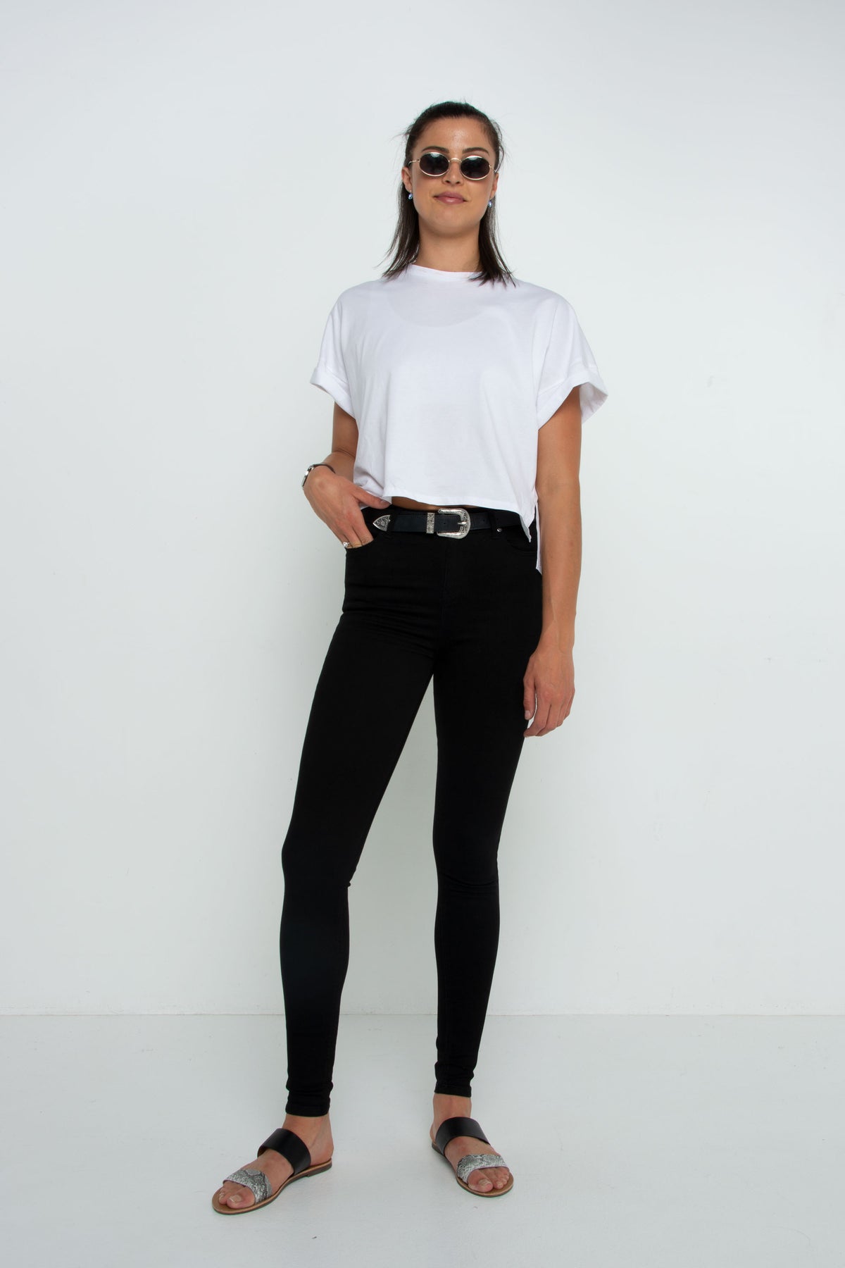 The Classic Skinny Black Jean