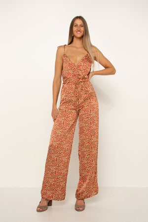 vacation-style- flattering-v-neck-cross-over-jumpsuit