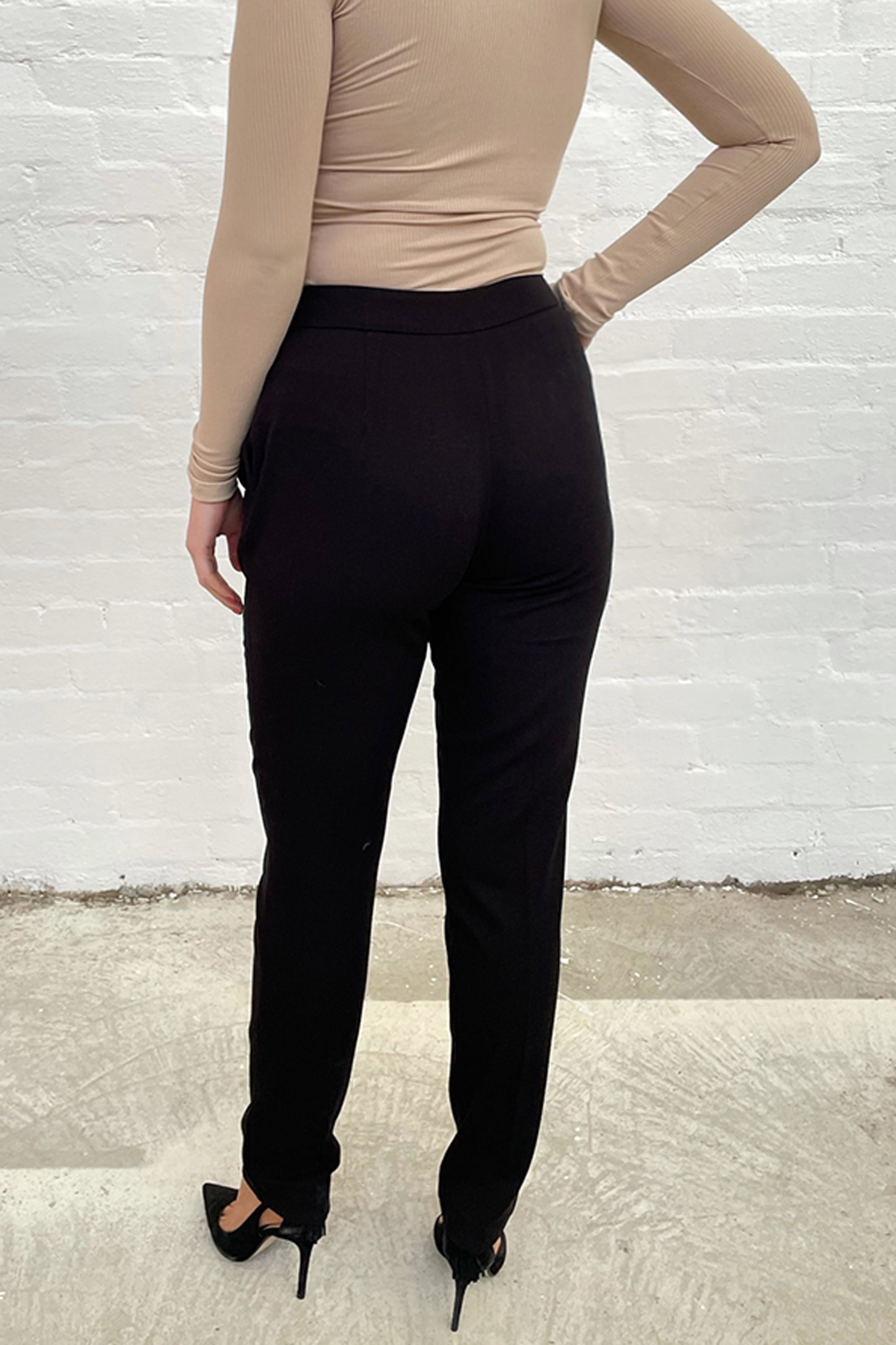Womens Yoga Dress Pants Stretchy Work Slacks Business Casual Office  Straight LegBootCut Elastic Waist